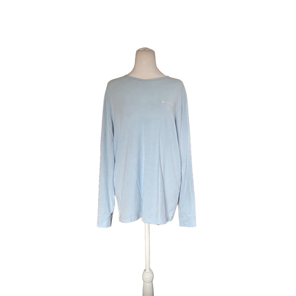 Women’s Vineyard Vines Light Blue Long Sleeve T-Shirt Size S - Picture 2 of 4